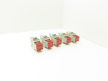 Allen Bradley 4 Pole Contactor Safety Control Relay 24VDC Coil Lot of 5