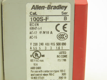 Allen Bradley 4 Pole Contactor Safety Control Relay 24VDC Coil Lot of 5