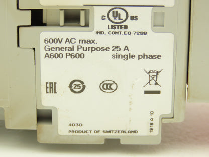 Allen Bradley 4 Pole Contactor Safety Control Relay 24VDC Coil Lot of 5
