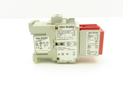 Allen Bradley 4 Pole Contactor Safety Control Relay 24VDC Coil Lot of 5