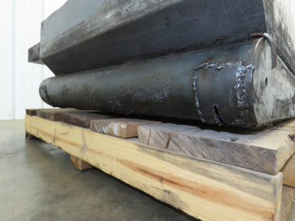 Enomoto 37"W x 8' 4" Chip Conveyor 26"Belt 46" Discharge 220V *READ*