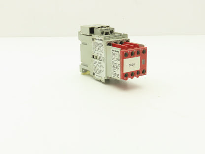Allen Bradley 100S-C09EJ14C 4 Pole Contactor Safety Control Relay 24VDC Coil