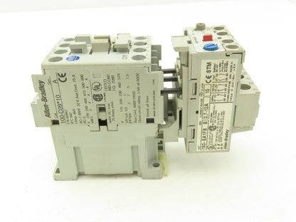 Allen Bradley 193-EA1FB Motor Starter Contactor Overload Relay 3.7-12A 120V Coil
