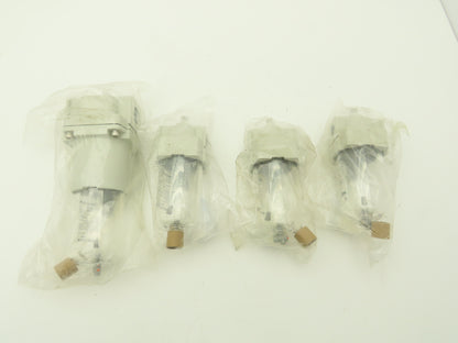 SMC AL40-N03-3Z-A / AL40-N04-3Z-A / AL40-N06-3Z-A Lubricator Mixed Lot of 4