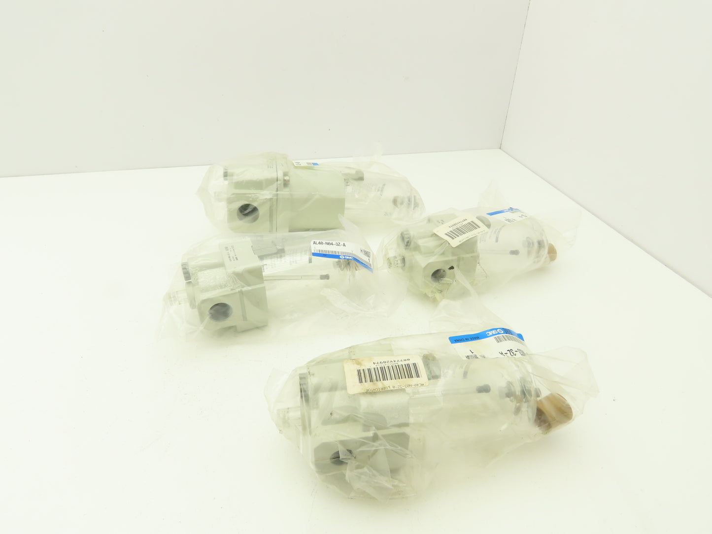 SMC AL40-N03-3Z-A / AL40-N04-3Z-A / AL40-N06-3Z-A Lubricator Mixed Lot of 4