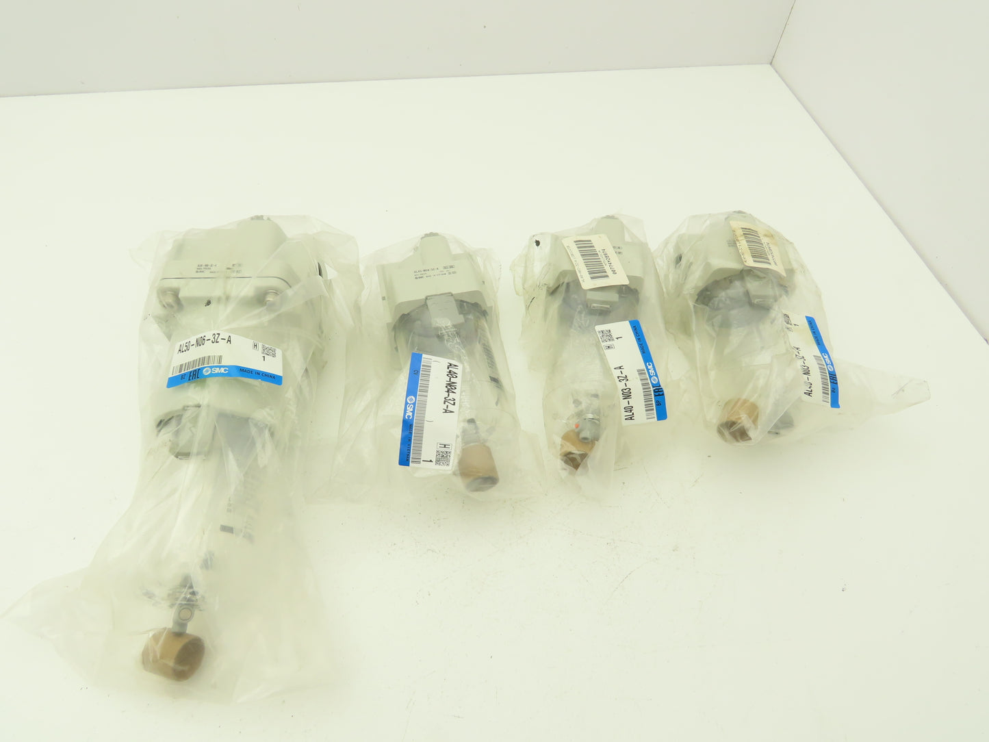 SMC AL40-N03-3Z-A / AL40-N04-3Z-A / AL40-N06-3Z-A Lubricator Mixed Lot of 4