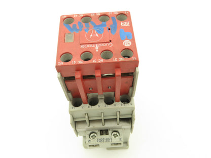 Allen Bradley 4 Pole Contactor Safety Control Relay 120V Coil Lot of 3