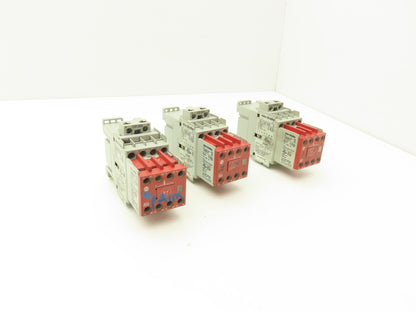 Allen Bradley 4 Pole Contactor Safety Control Relay 120V Coil Lot of 3