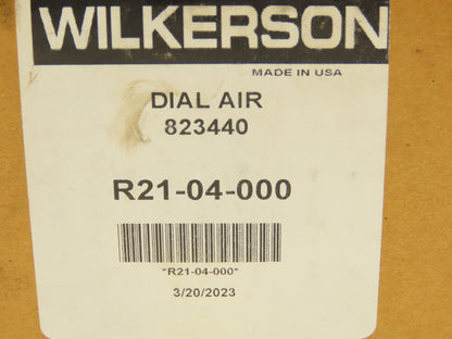 Wilkerson R21-04-000 Pneumatic Air Pressure Regulator Dial-Air 0-160psi