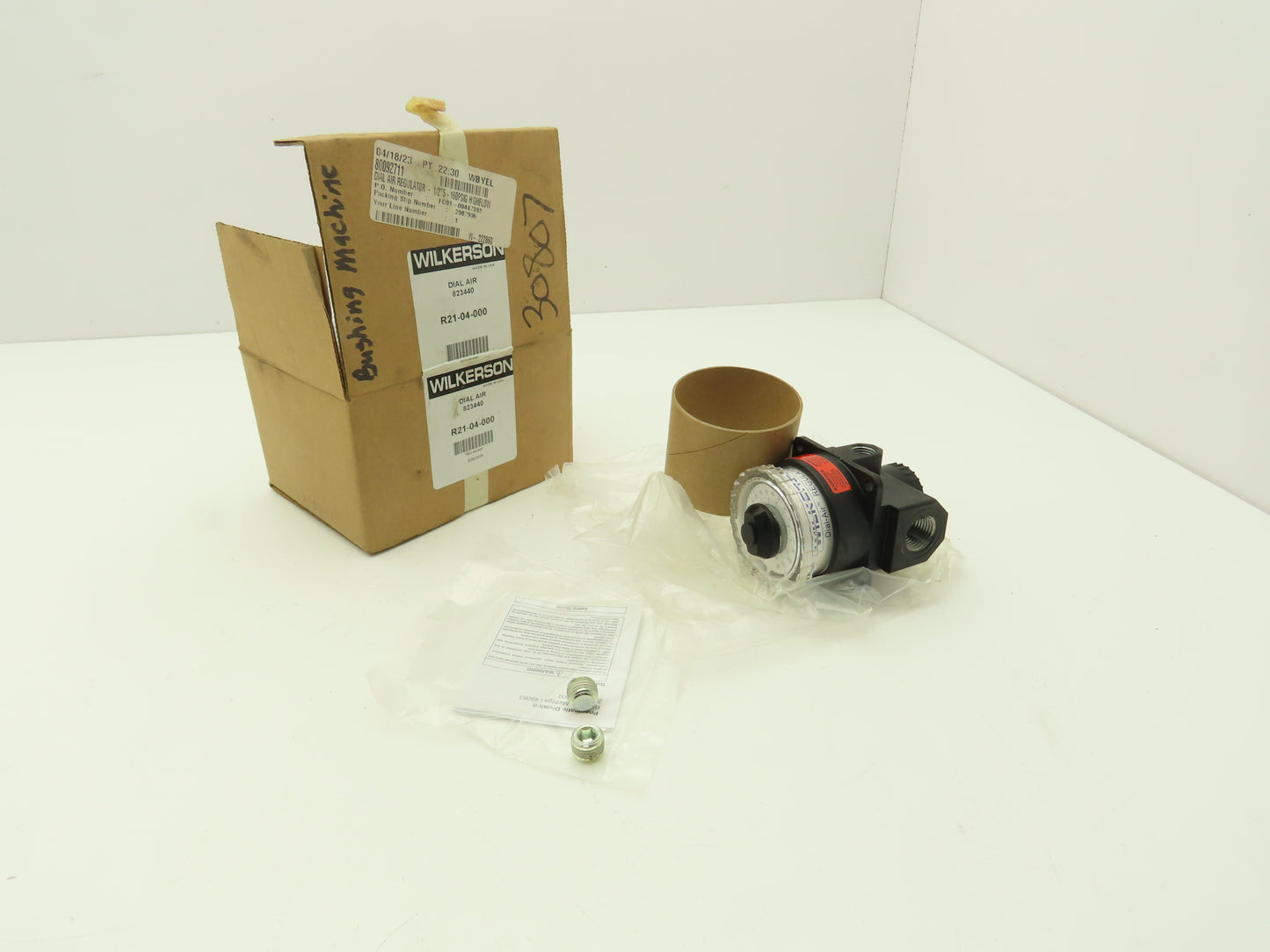 Wilkerson R21-04-000 Pneumatic Air Pressure Regulator Dial-Air 0-160psi