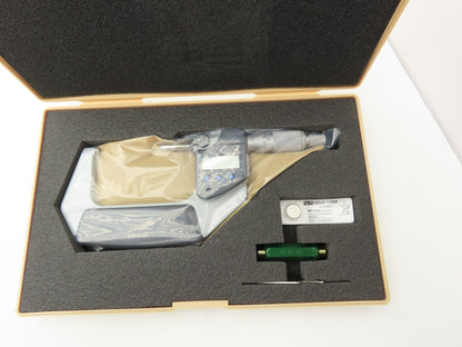 Mitutoyo 395-353-30 Digimatic Micrometer 2-3" Range Spherical Ball Anvil