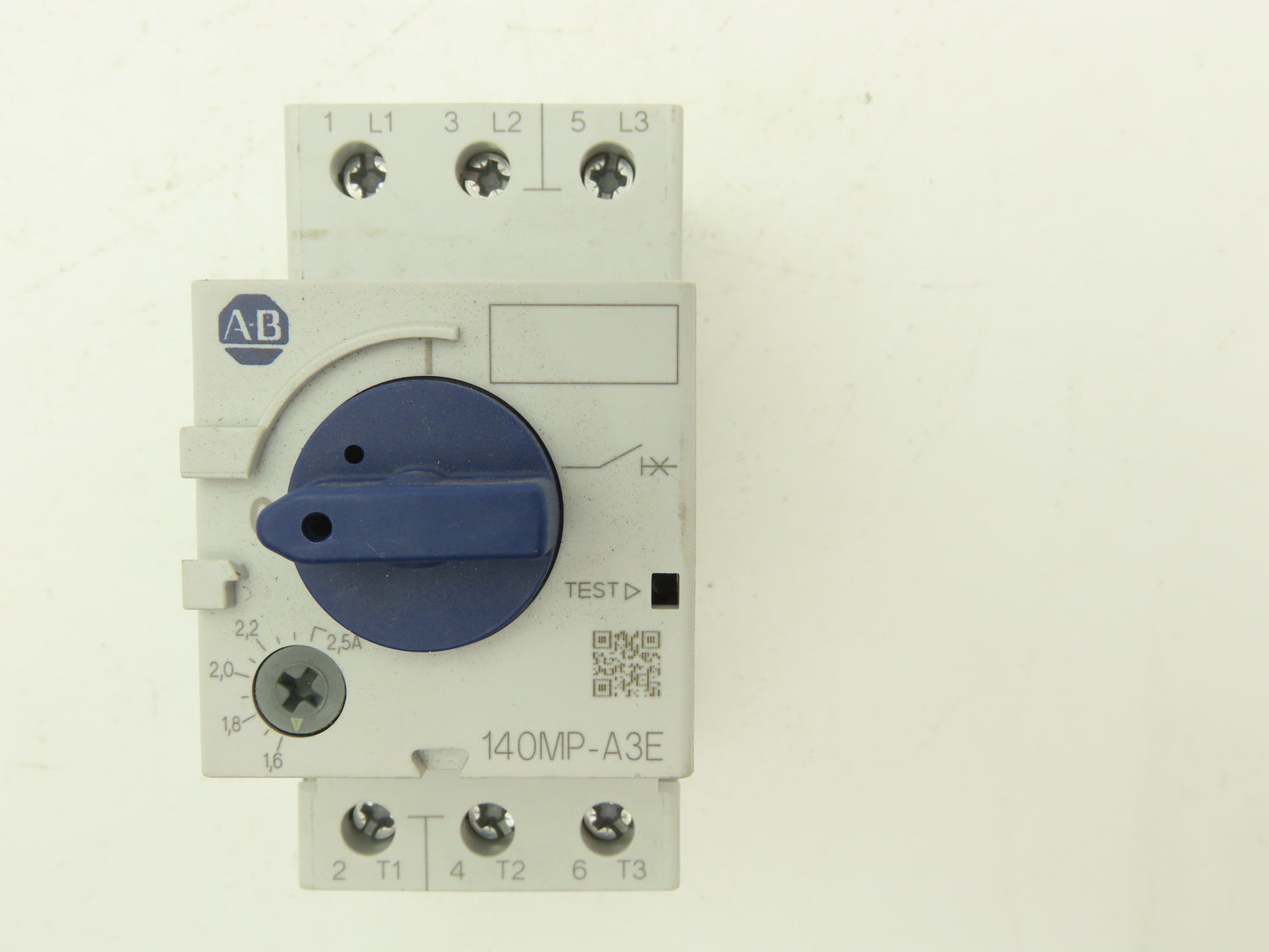 Allen Bradley 140MP-A3E-B25 Manual Motor Starter Circuit Breaker 1.6-2.5A Ser B