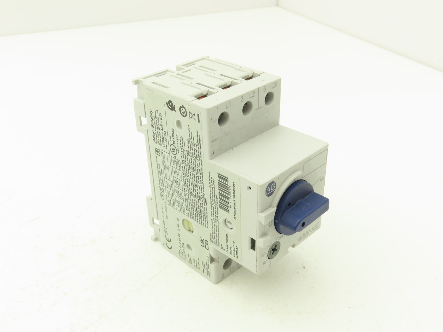 Allen Bradley 140MP-A3E-B25 Manual Motor Starter Circuit Breaker 1.6-2.5A Ser B