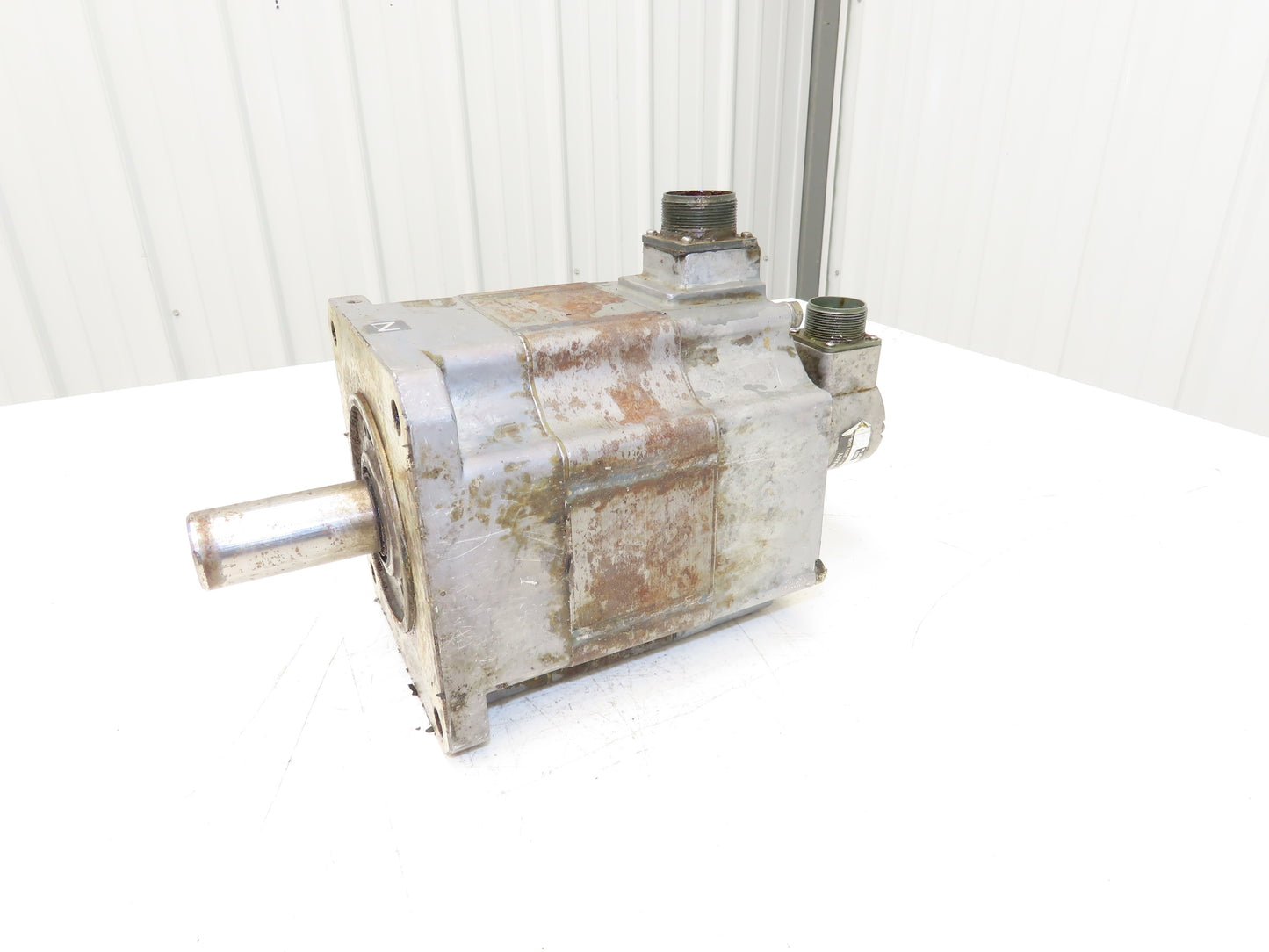 Mitsubishi HA103C S AC Servo Motor 3PH W/Encoder H25Y-SB-5000-M12