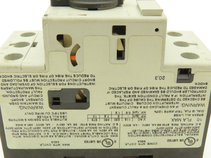 Allen Bradley 140M-C2E-C10 Circuit Breaker Motor Protection 6.3-10A Lot of 4