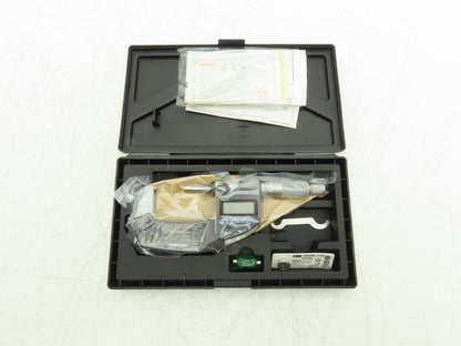Mitutoyo 293-341-30 Digital Outside Micrometer 1-2" Range .00005" .001mm