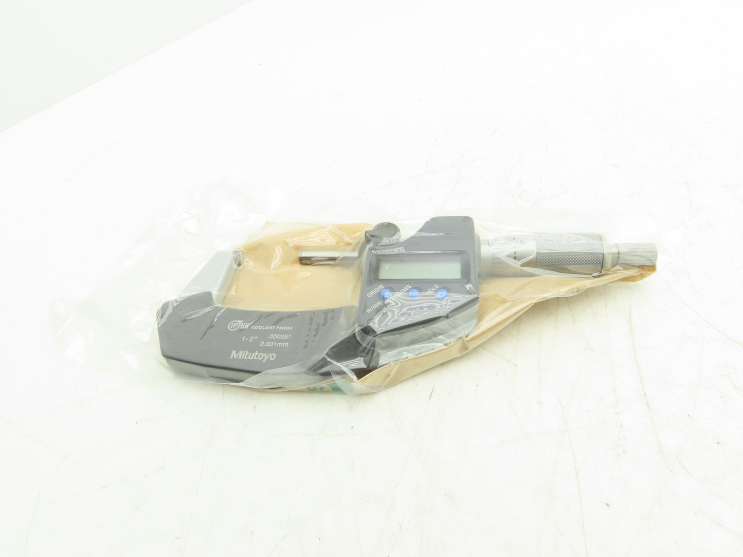 Mitutoyo 293-341-30 Digital Outside Micrometer 1-2" Range .00005" .001mm