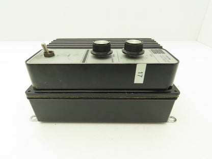 Bodine Model 858 Type FPM DC Motor Adjustable Speed/Torque Control 1/3Hp 115VAC