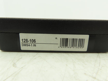 Mitutoyo 128-106 Depth Gage Micrometer 0-1" Range .001"Grad 4" Base