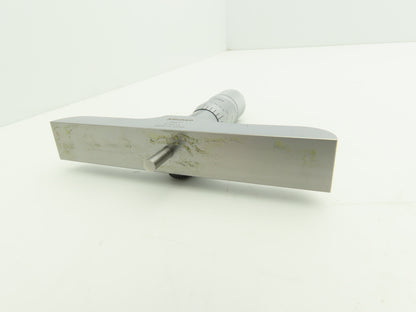 Mitutoyo 128-106 Depth Gage Micrometer 0-1" Range .001"Grad 4" Base