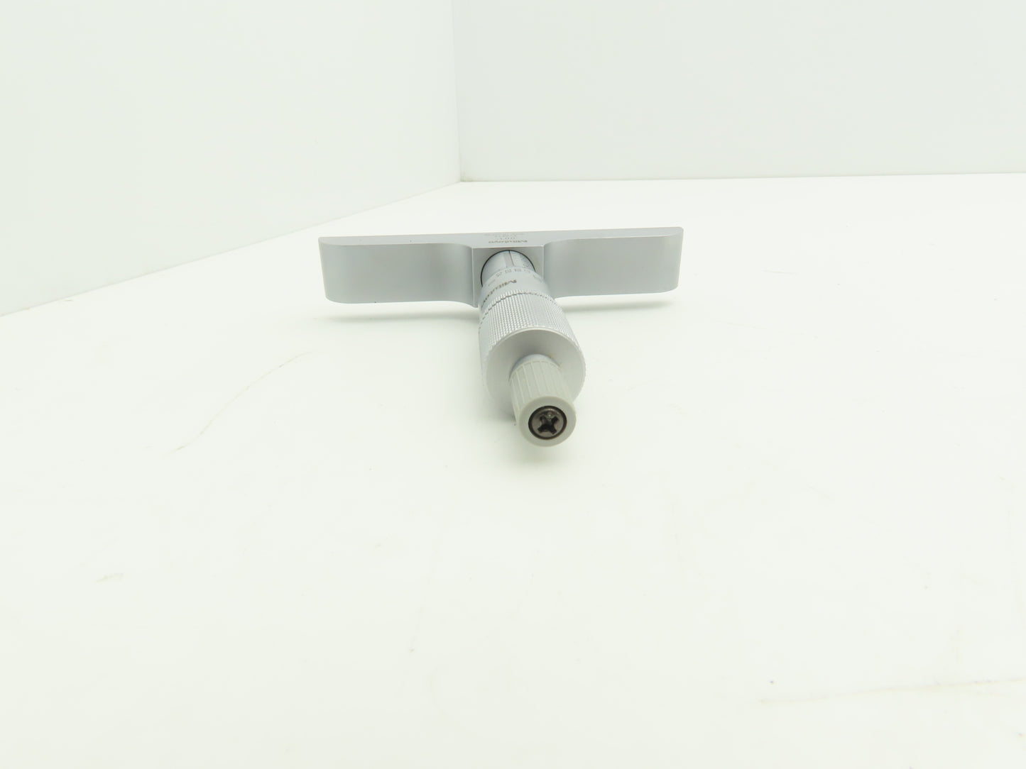 Mitutoyo 128-106 Depth Gage Micrometer 0-1" Range .001"Grad 4" Base