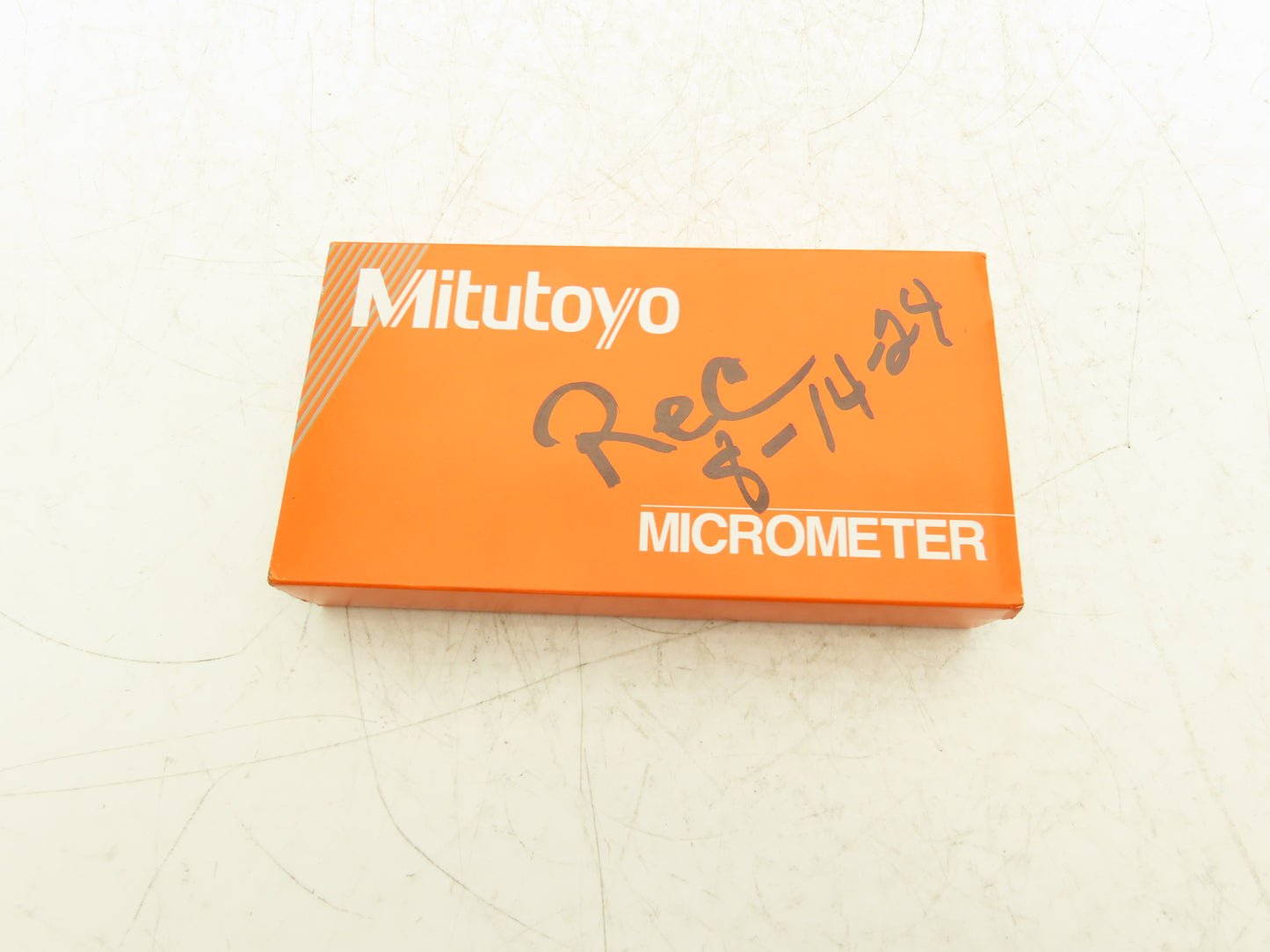 Mitutoyo 193-212 Mechanical Digit Outside Micrometer w/Counter 1-2" Range .0001"