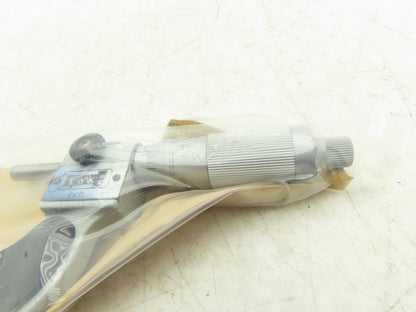 Mitutoyo 193-212 Mechanical Digit Outside Micrometer w/Counter 1-2" Range .0001"