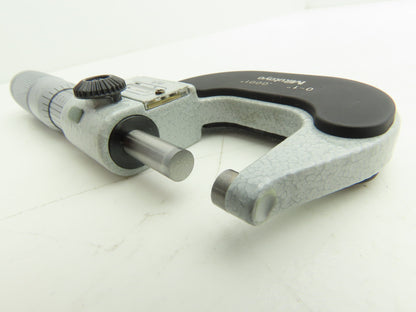Mitutoyo 193-211 Mechanical Digit Outside Micrometer w/Counter 0-1" Range .0001"
