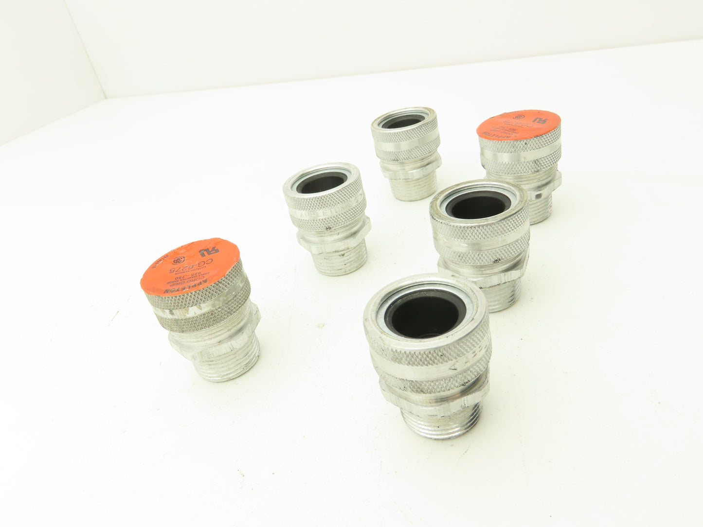 308742 CG-6275 Liquidtight .625 -.750" Strain Relief Cord Connector Lot of 6