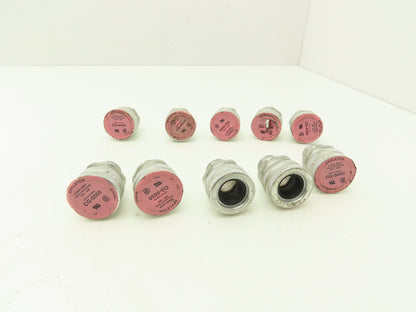 Appleton CG-5050 Liquidtight .500 - .625" Strain Relief Cord Connector Lot of 10