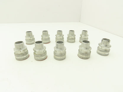 Appleton CG-5050 Liquidtight .500 - .625" Strain Relief Cord Connector Lot of 10