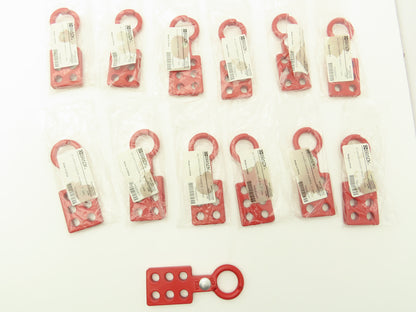 Brady Y528307 Lockout Hasp Padlock Type Aluminum 1" Diameter Lot of 13