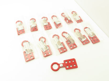 Brady Y528307 Lockout Hasp Padlock Type Aluminum 1" Diameter Lot of 13