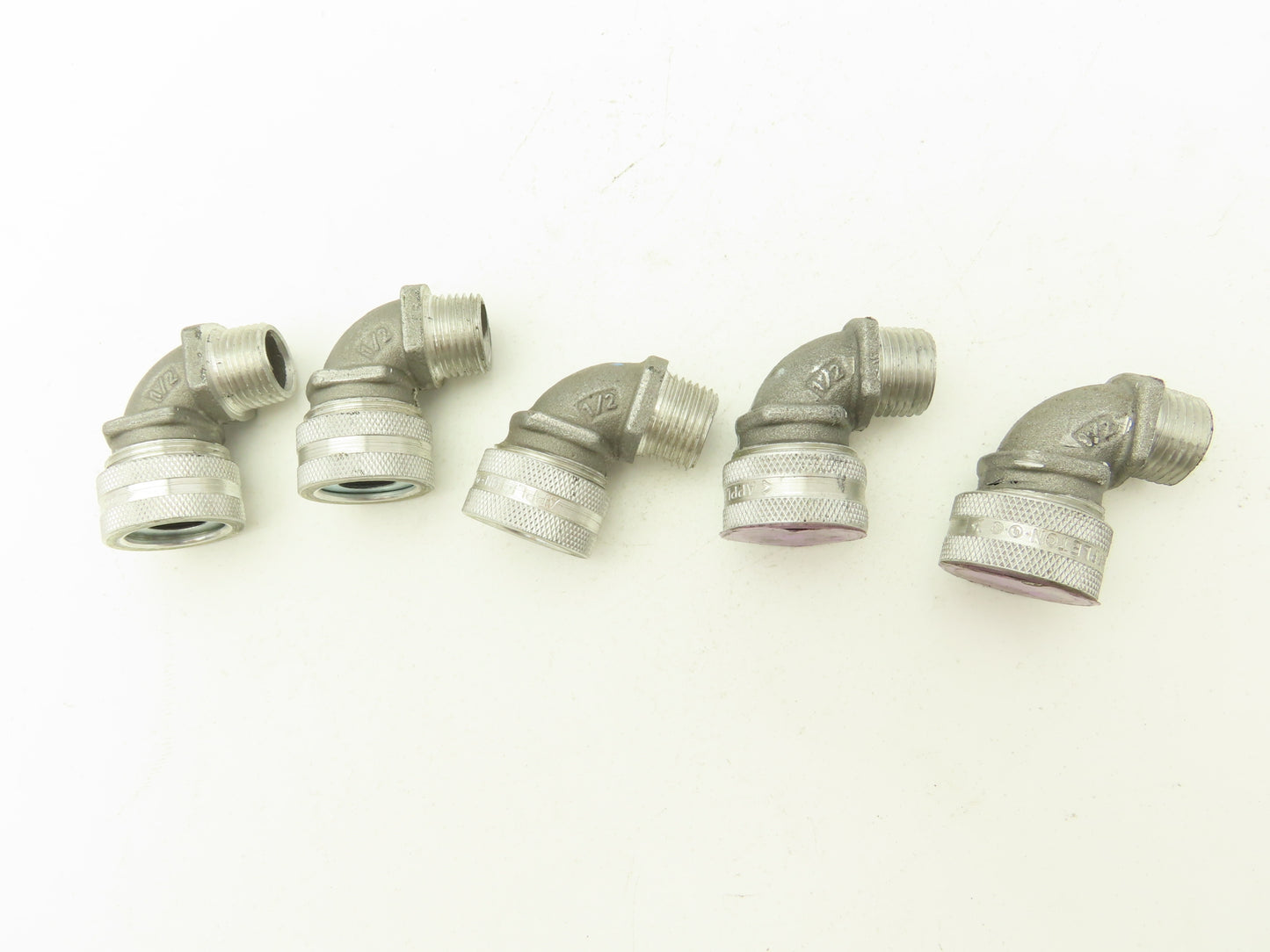 Appleton CG90-3750 Liquidtight .375-.500" Strain Relief Connector Lot of 5