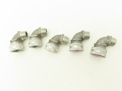 Appleton CG90-3750 Liquidtight .375-.500" Strain Relief Connector Lot of 5