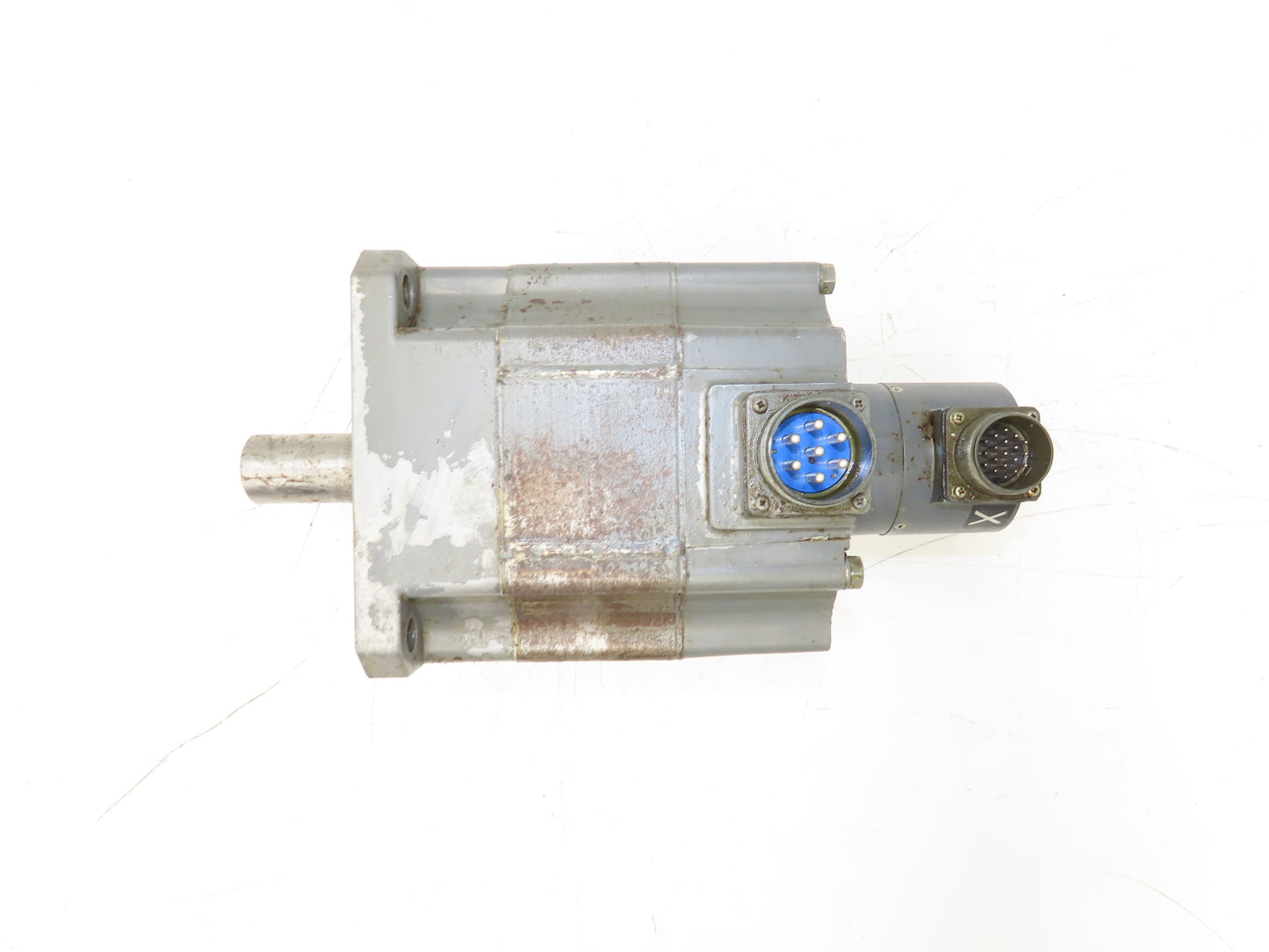 Mitsubishi Electric HA103C S AC Servo Motor 3PH W/Encoder 35mm Shaft
