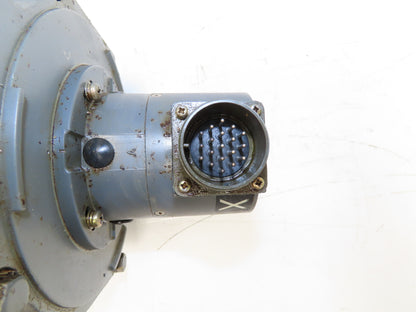 Mitsubishi Electric HA103C S AC Servo Motor 3PH W/Encoder 35mm Shaft