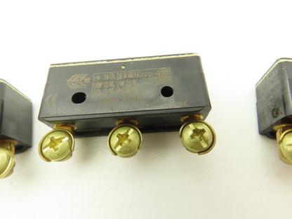 Honeywell BZ-2R5551-P4 Micro Switch Pin Plunger 15A 125/250/480VAC Lot of 3
