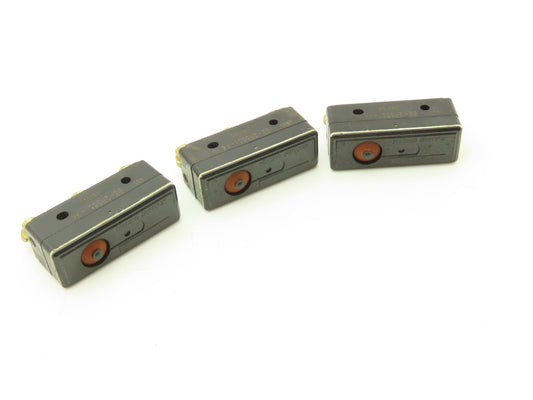Honeywell BZ-2R5551-P4 Micro Switch Pin Plunger 15A 125/250/480VAC Lot of 3