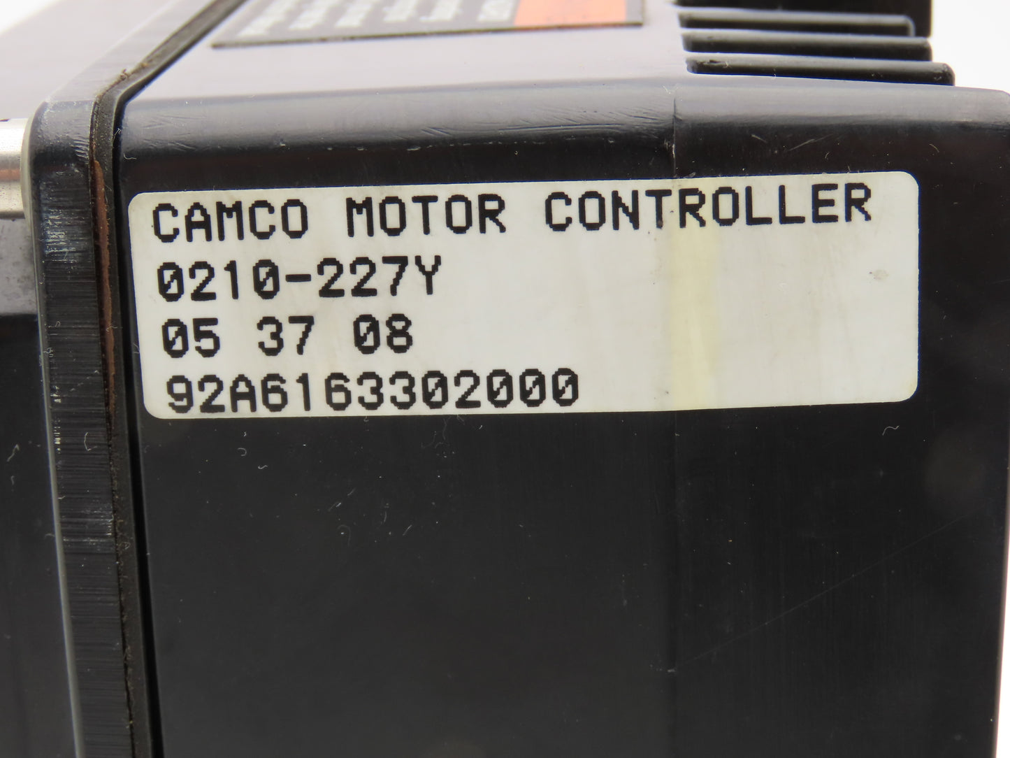 Camco 92A61633020000 Vari-Pak Cycling DC Motor Control 115VAC In 0-90VDC 1Hp Out