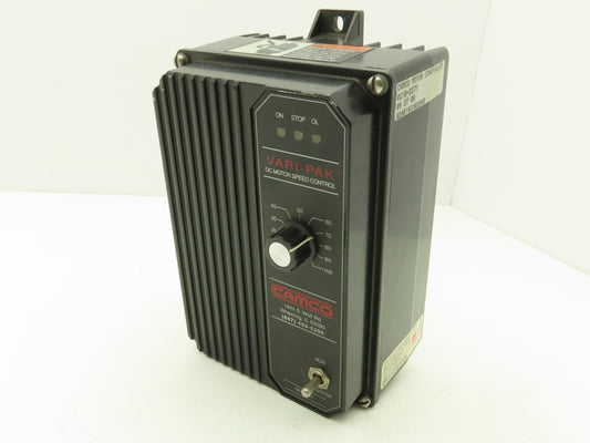 Camco 92A61633020000 Vari-Pak Cycling DC Motor Control 115VAC In 0-90VDC 1Hp Out