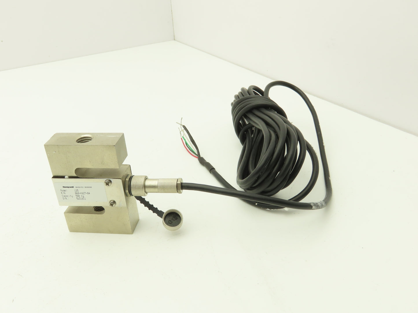 Honeywell 060-K627-04 Sensotec 125 Load Sensor S-Shape Stainless 500Kg Capacity