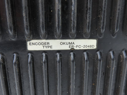 Okuma BL-MH201E-20SN-A AC Servo Motor 4kW 2000 RPM 159V 3PH Encoder ER-FC-2048D