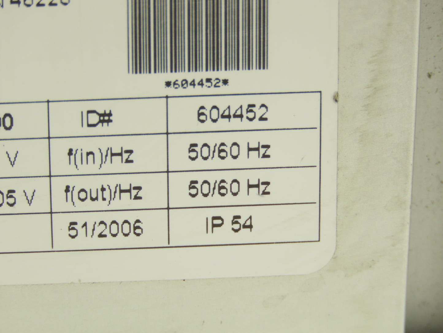 REO USA REOVIB ATS 100 Phase Angle Vibratory Frequency Controller 110/230V