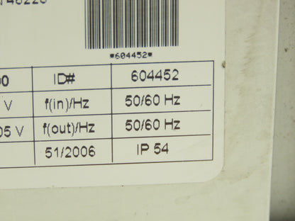 REO USA REOVIB ATS 100 Phase Angle Vibratory Frequency Controller 110/230V