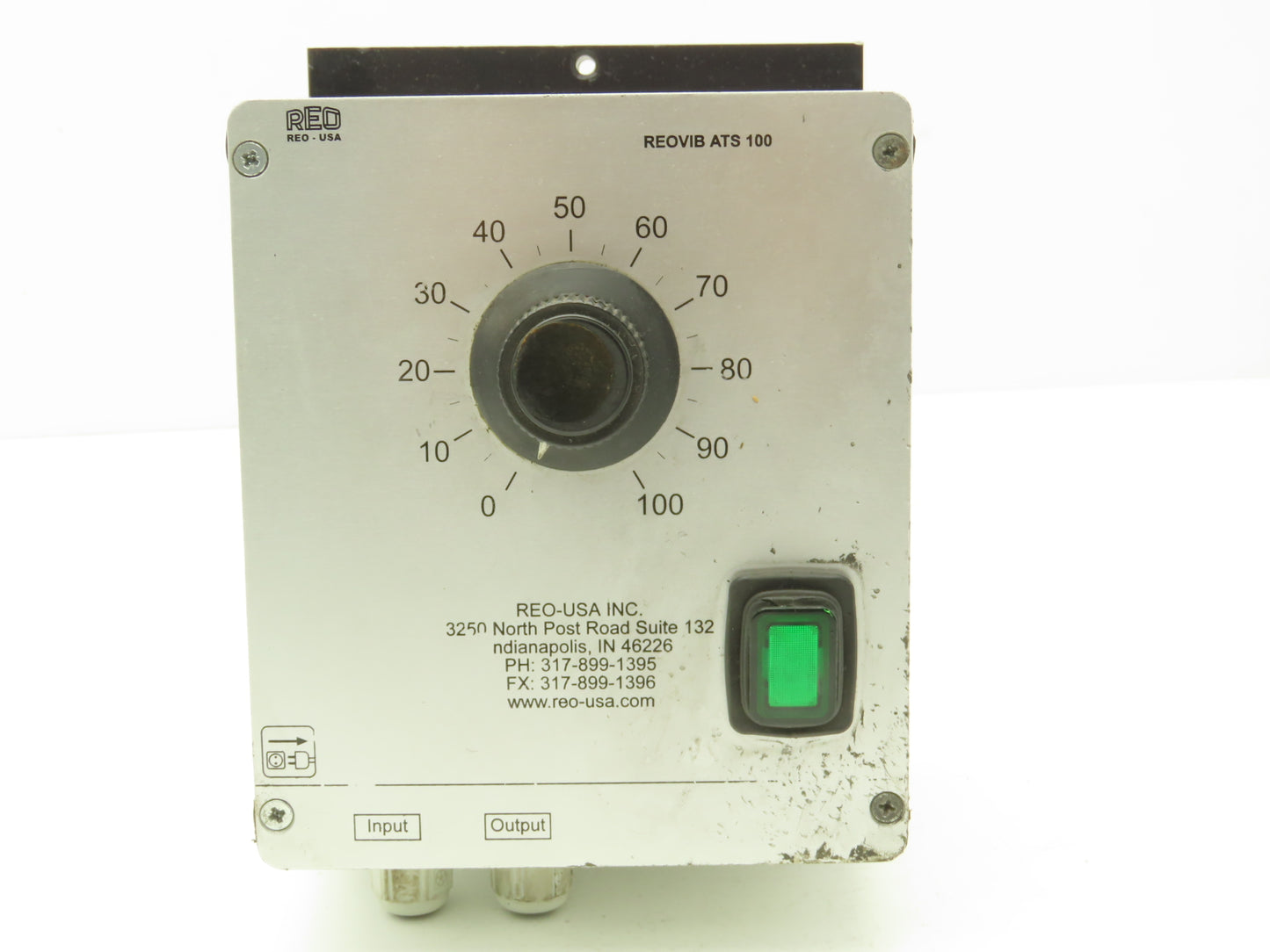 REO USA REOVIB ATS 100 Phase Angle Vibratory Frequency Controller 110/230V