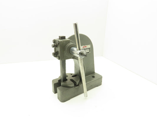 MHC 6805-1005 Bench Top Arbor Press 1/2 Ton 3.5" Throat 4.5" Stroke