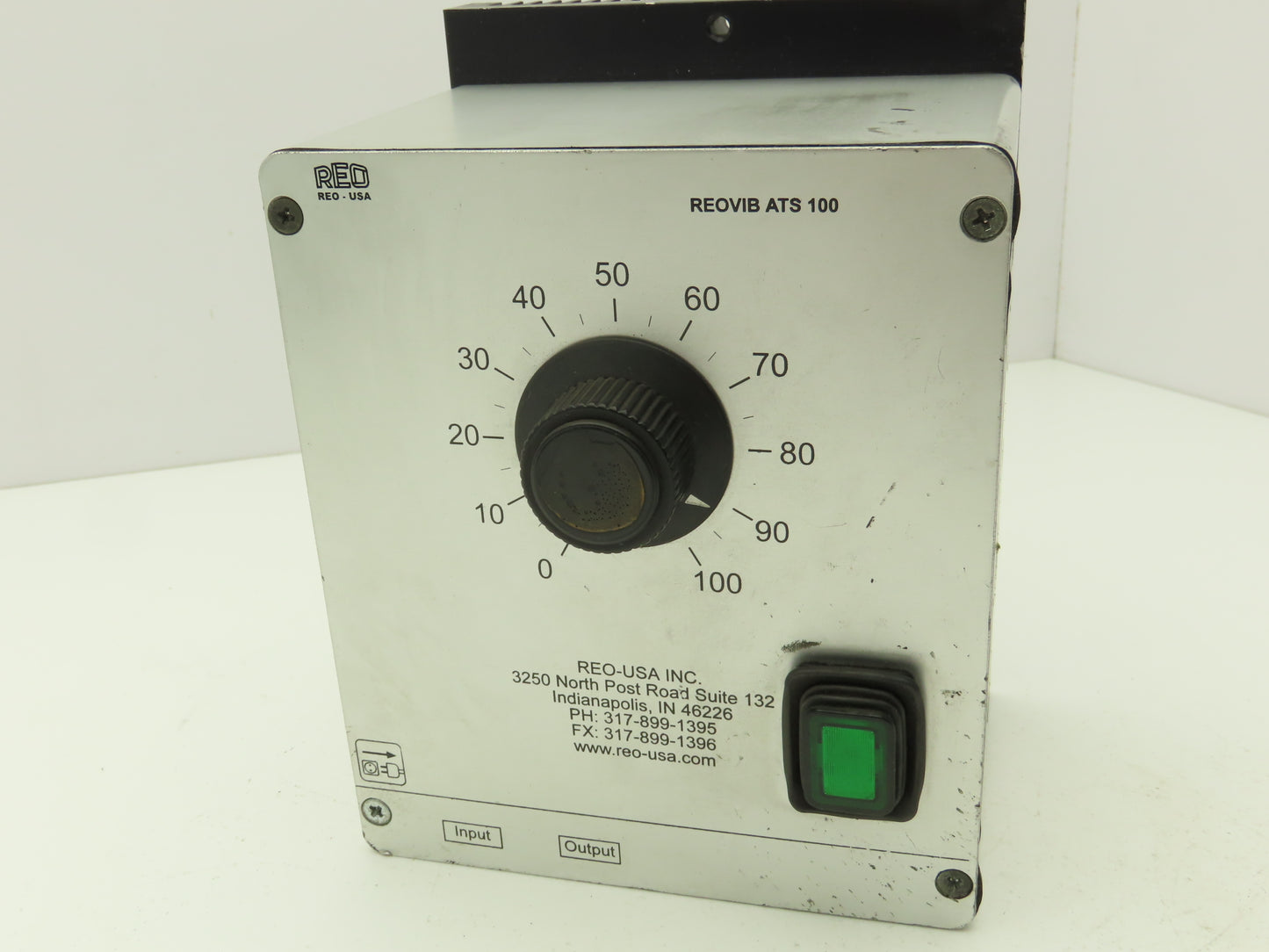 REO USA REOVIB ATS 100 Phase Angle Vibratory Frequency Controller 110/230V