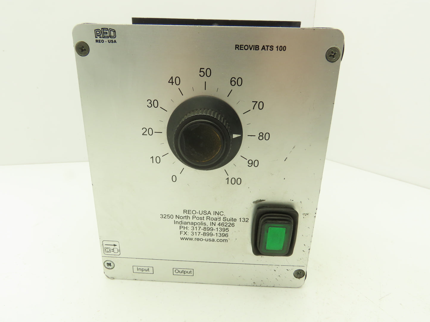 REO USA REOVIB ATS 100 Phase Angle Vibratory Frequency Controller 110/230V