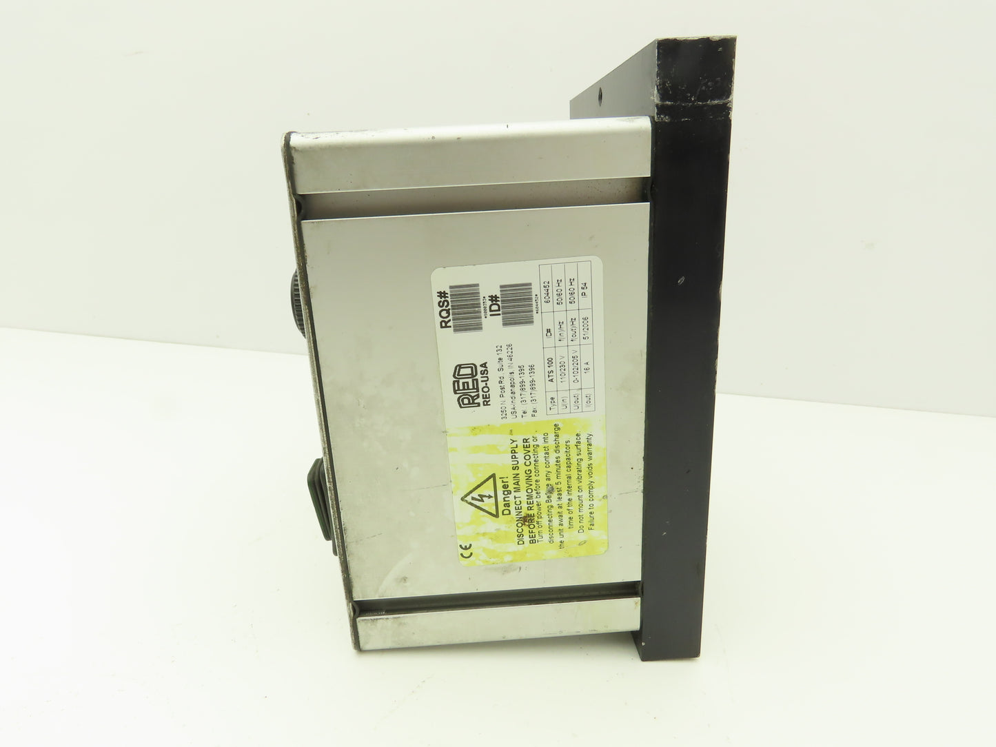 REO USA REOVIB ATS 100 Phase Angle Vibratory Frequency Controller 110/230V